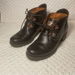 PIKOLINOS women's Dark Brown Chukka Boots